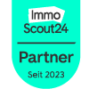 Siegel: ImmoScout24 Partner seit 2023